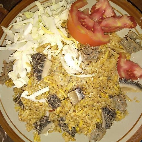 Mi Goreng Babat + Telur Dadar menu Nasi Goreng Pak Wiji, Gajahmungkur