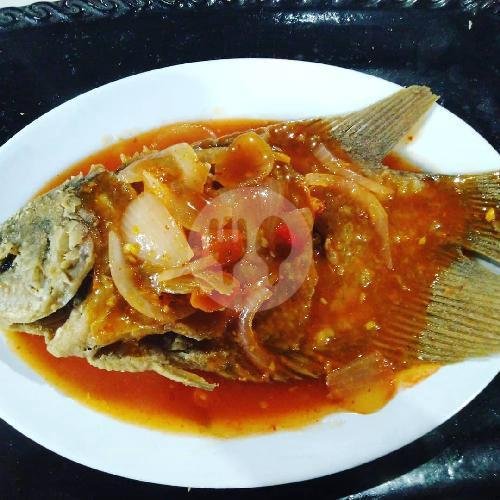 Gurame Asam Manis menu Warung Mas Bebs, Kopo Cirangrang