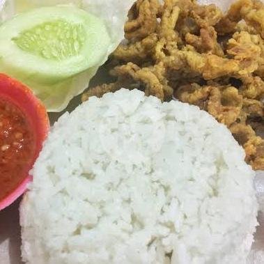 lalapan ati ampela menu Ting-Ting Otramang, Lawang