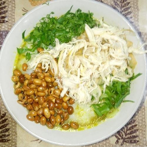 Bubur Kaldu Polos menu Bubur Ayam Kaldu Rizky, Cikutra