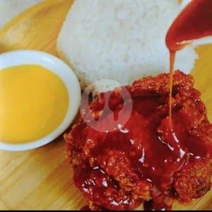 DRUM STICK (PAHA BAWAH) ON FIRE menu CHICKEN ON FIRE - By JP JEBRES