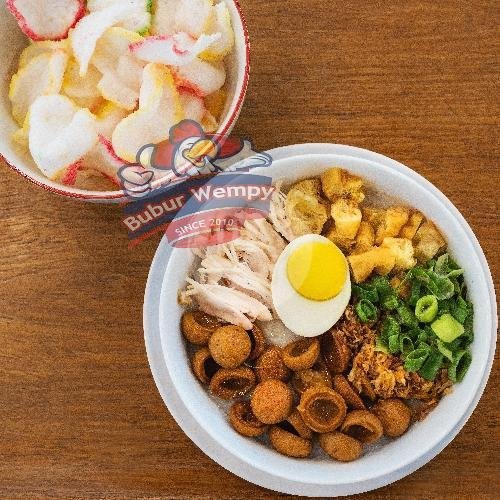 Bubur Ayam Kornet menu Bubur Ayam Wempy, Thamrin 10