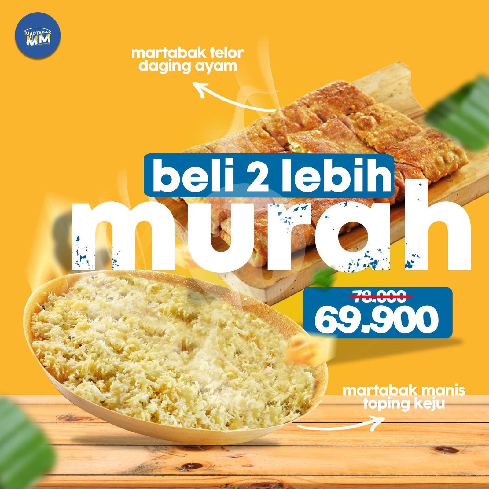 Paket Beli 3 Lebih Murah menu Martabak MM, Rancamanyar