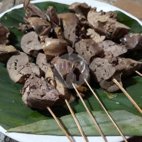 Sate Ampela menu Nasi Ayam Kemuning Mbak Jum, Anjasmoro