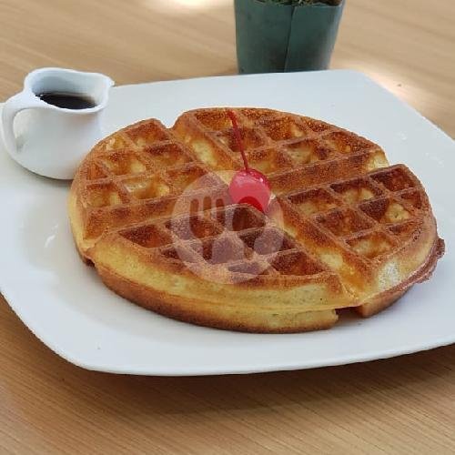 Classic Belgian Waffle menu Toko Coklat, Cimanuk