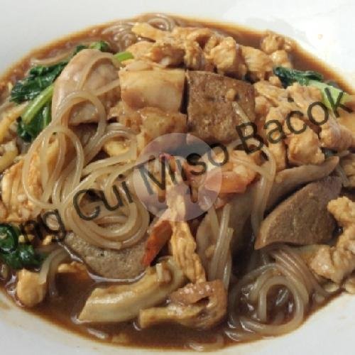 Bubur Ikan menu Ong Cui (Miso Bacok) Khas Bagan, Teluk Gong