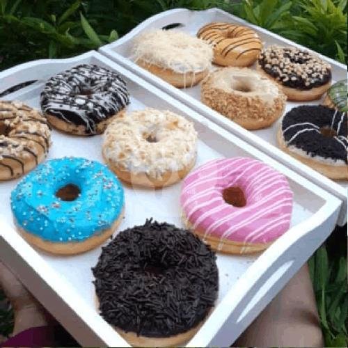 DONAT KENTANG TOPPING 3 PCS. BEBAS PILIH TOPPING menu Lagady Donuts, Gayungsari