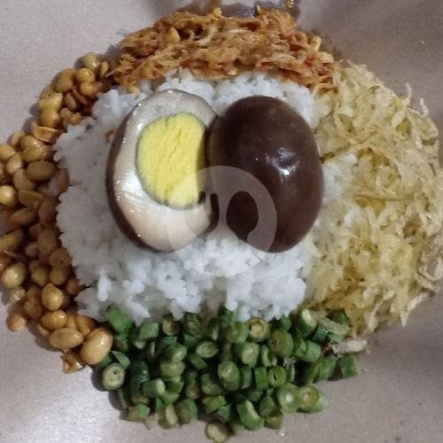 Nasi Balap Ekstra Ayam + Telur menu Nasi Balap Blok O, Karang Janbe