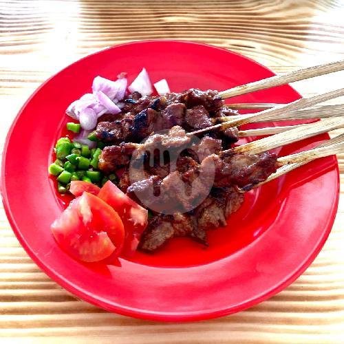 Sate Kambing 1/2 Porsi Full Daging menu Pondok Sate Kambing Muda Pak Saipul, Cipete