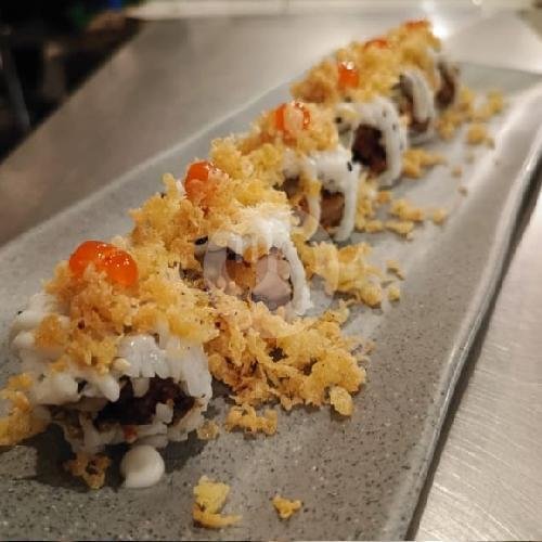 Spicy Chicken Roll menu New Wasabi Ramen Sushi Donburi, Ngagel Madya