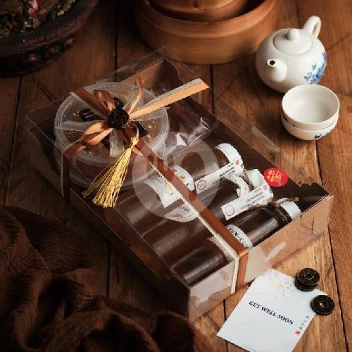 GWS 9(Tim Ayam Angkak Mini+Ayam Obat Mini+Ayam Kaldu Mini+Crystal Jelly Cengteng) menu Resep Popoh, Caringin