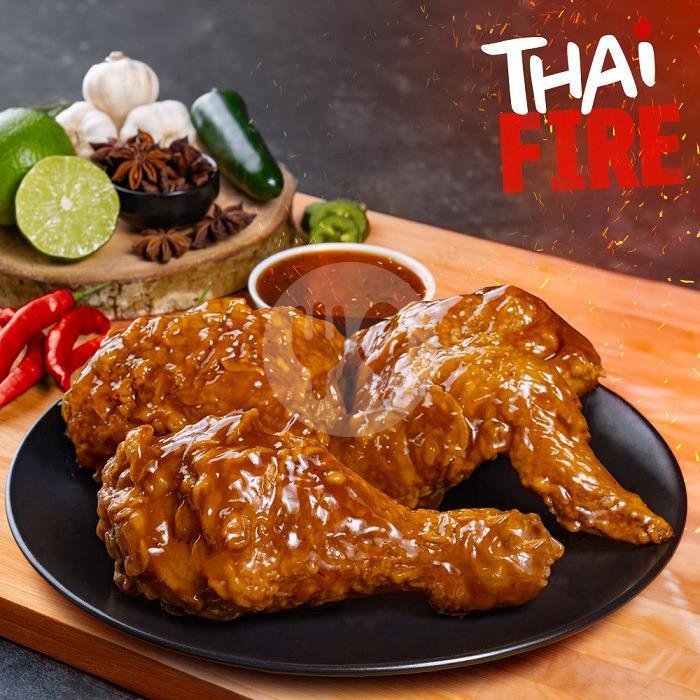 Thai Fire Tender menu Texas Chicken, Kertajaya
