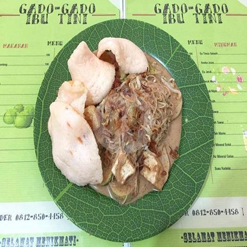 Es Teh Manis Racik Ukuran Besar 22oz menu Gado Gado Ibu Tini Meruya, Meruya Utara