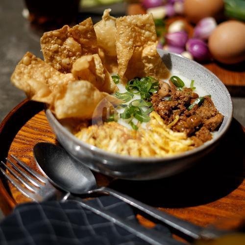 Hearty Chicken Porridge menu Coffee And Beyond Cafe, Diponegoro