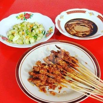 Ayam Banget menu Sate Dj, Jendral Sudirman