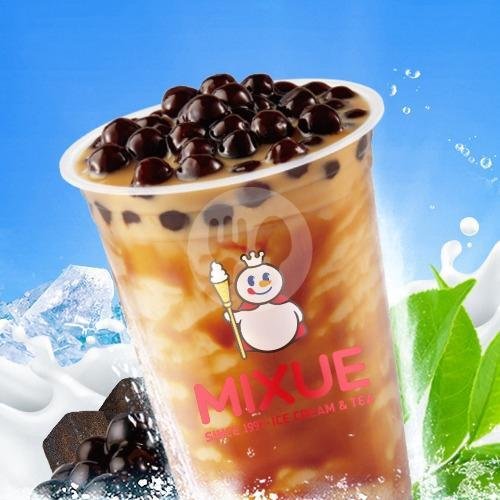 Supreme Mixed Milk Tea menu Mixue, Bojong Raya