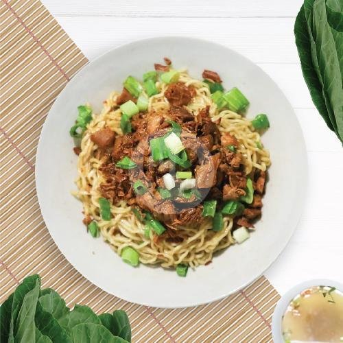 Kerupuk menu Mie Ayam Bakso Pakde Nardi, Tebet