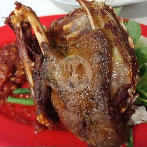 Nasi Tempe Penyet menu Angkringan Lesehan Barokah, Gampengrejo