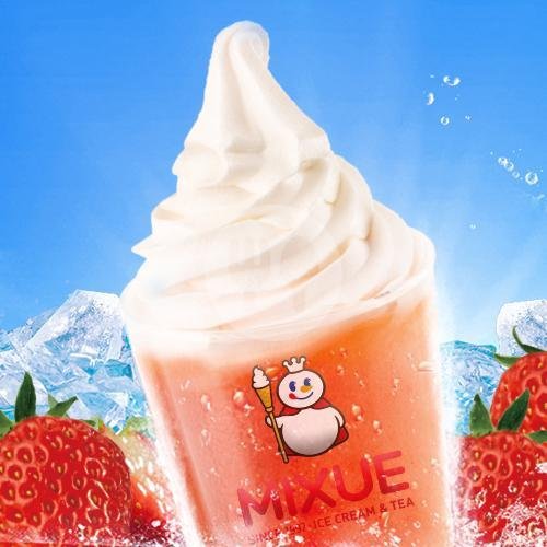 Manggo Smoothies menu MIXUE TAMAN RATU