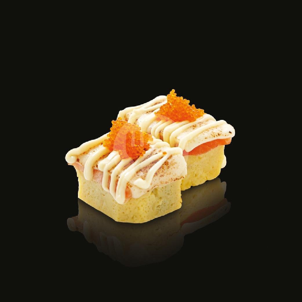 Aburi Tamago  Salmon Cheese menu Sushi Hiro, Taman Anggrek