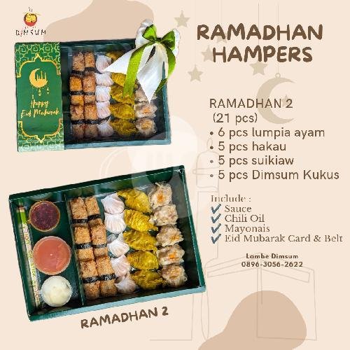 Ramadhan Hampers 3 menu Lambe Dimsum, Limo