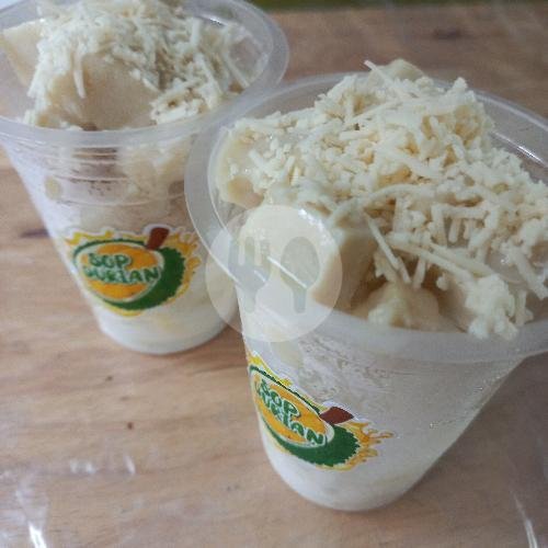 Durian Cup Medan (100 daging Durian) menu Nyonyo Pancake Durian, Tamanan Mojoroto