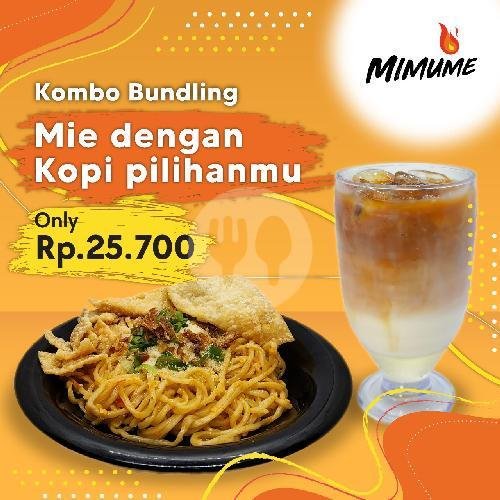 Mie + Kopi menu Mimume Citra, Kalideres