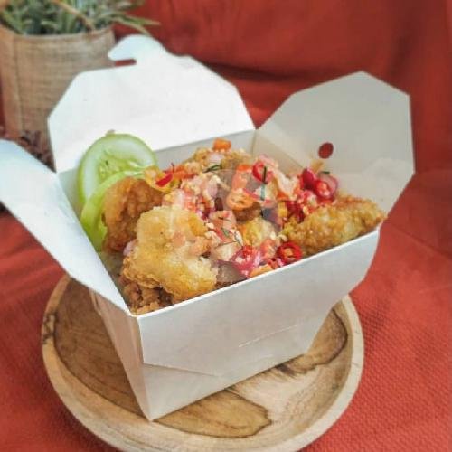 Ricebox Ayam Woku menu Dapur Mamiku, Kramat Tegal