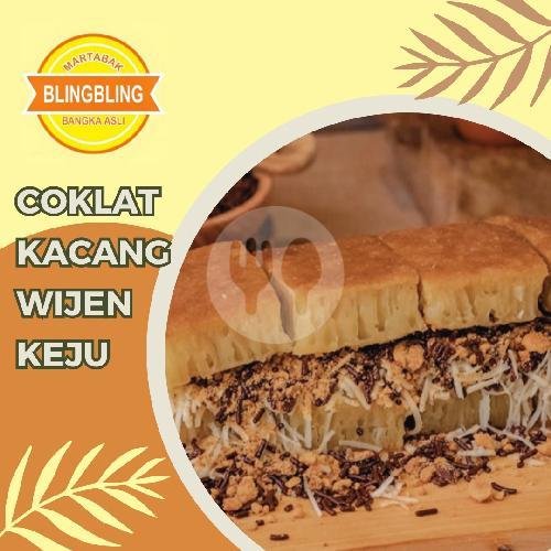 Nutella menu Martabak Bling Bling, Bangka Asli