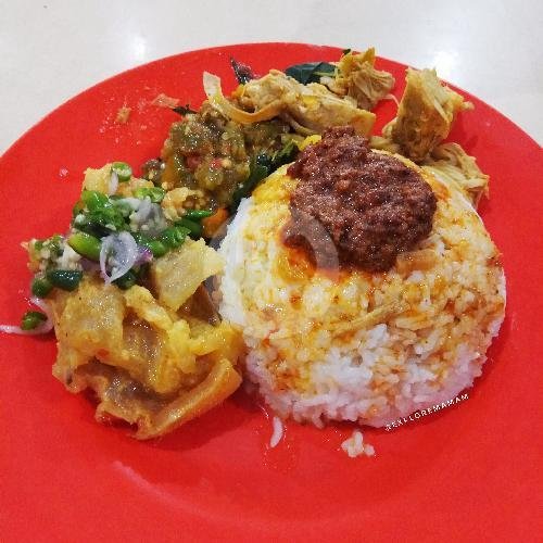 Nasi Kikil menu Masakan Padang Awak Juo Jagasatru, Pekalipan