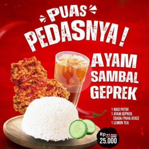 SERBU 1 menu MISTER CHICK, Junrejo
