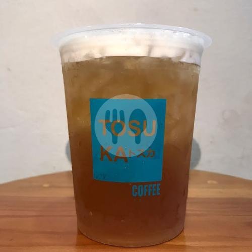 Iced Peach Tea menu Tosuka Coffee, Bintaro Sektor 2