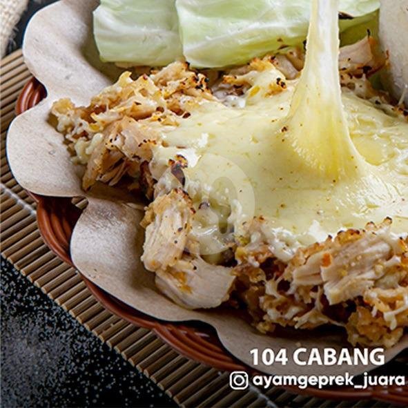 Paket Ayam Geprek Sambal Ijo menu Ayam Geprek Juara, Cirendeu