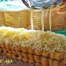 Roti John Manis Pendek Coklat Vanila Susu menu Roti John YK, Godean