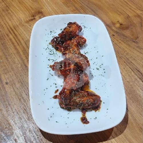 Pangsit menu WARMINDO YUDHISTIRA X KEDAI KOSANS, Utara Lapangan Dibal