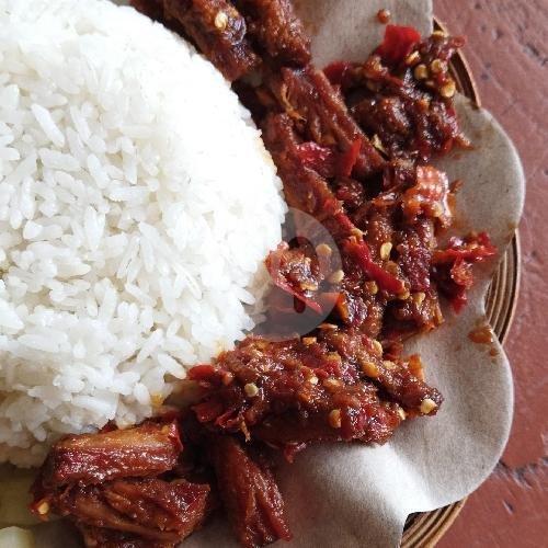empal geprek + nasi menu Surasa Kuliner, Babarsari 1