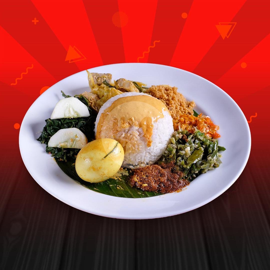 Nasi Ayam Bakar menu Padang Legenda Kutai , Wonokromo
