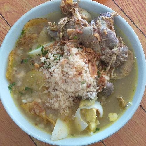 Nasi Putih menu Soto Ayam Lamongan Pak Wid, Grogol