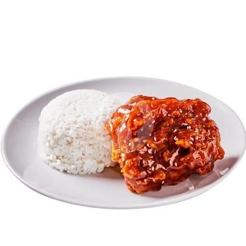 Sate Taichan 5 Nasi + Teh menu Ayam Geprek Taubat, Talun