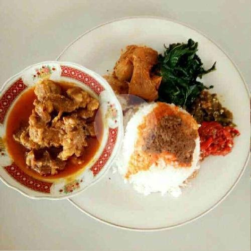 Nasi Putih menu RM Nasi Padang Putra Tanjung, Cemara