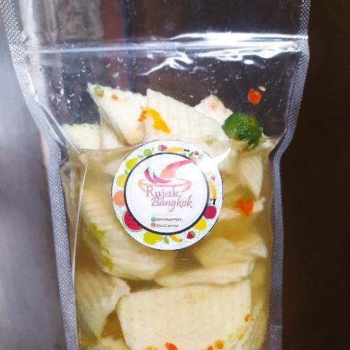 Rujak Nampan Kecill menu Rujak Bangkok Banyuwangi, Glagah