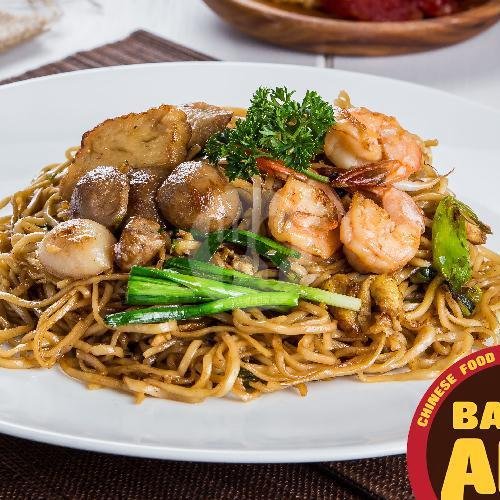Bakmi Goreng Kucai menu Bakmi AFU Pek Cham Kee, Petojo Sabangan