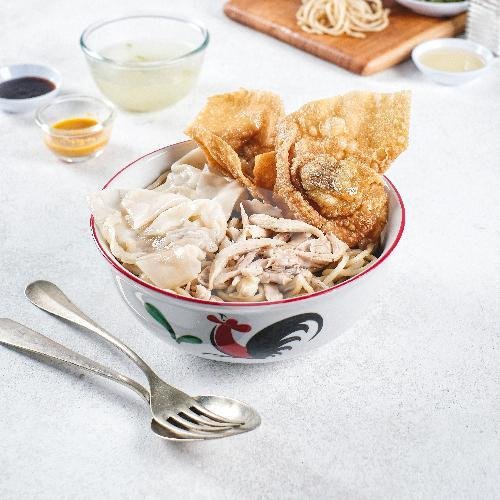 Mie Polos Porsi Jumbo menu Pangsit Mie Malei, Sukomanunggal