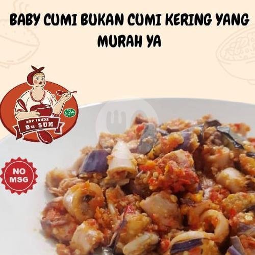 Nasi Cumi Terong Pedas Tempe Goreng menu Sop Janda Dan Penyetan Bu Sum, Jatinegara