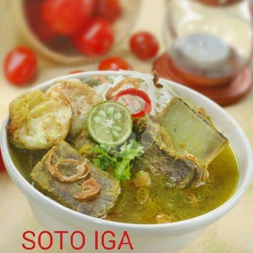 Nasi Putih menu Sop Buntut Gelora Pancasila, Wonokromo