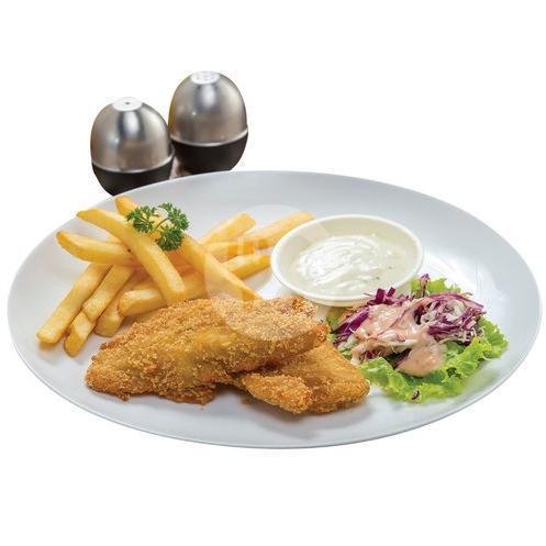 Chicken Gordon Blue menu Pan & Flip, Buaran Plaza