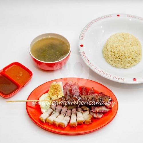 Nasi Campur Kencana Istimewa menu The Delipork x Nasi Campur Kencana, Pakuwon Trade Center
