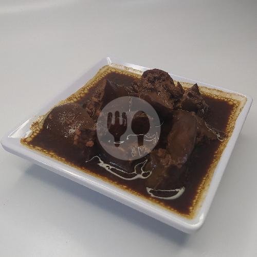 Teh Tawar Panas menu Bubur Ayam 66, Johor