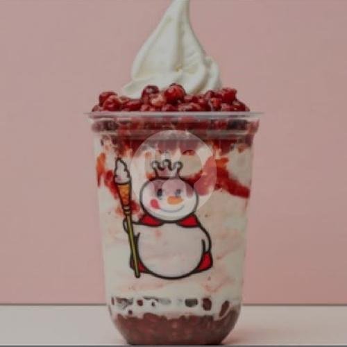 Strawberry Mi Shake menu Mixue Banyuanyar, Banjarsari