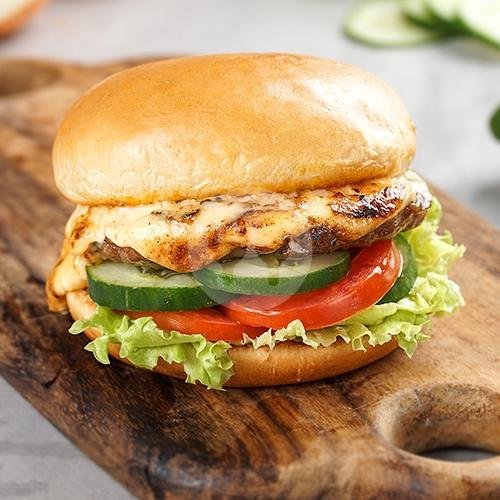 Indomie Beef Burger menu Beurgeur Burger, Ciliwung